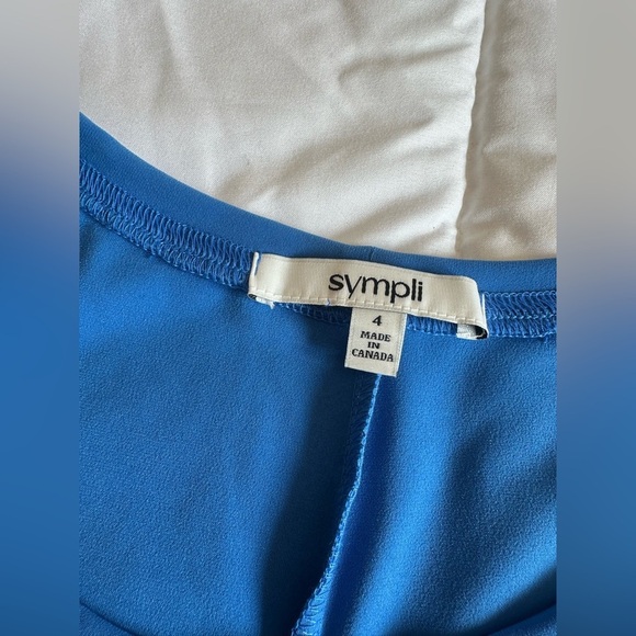 New SYMPLI size 4 Nu Tank Dress Short in the colour Marine - Picture 3 of 8